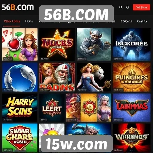56B.COM oferece diversidade em jogos online